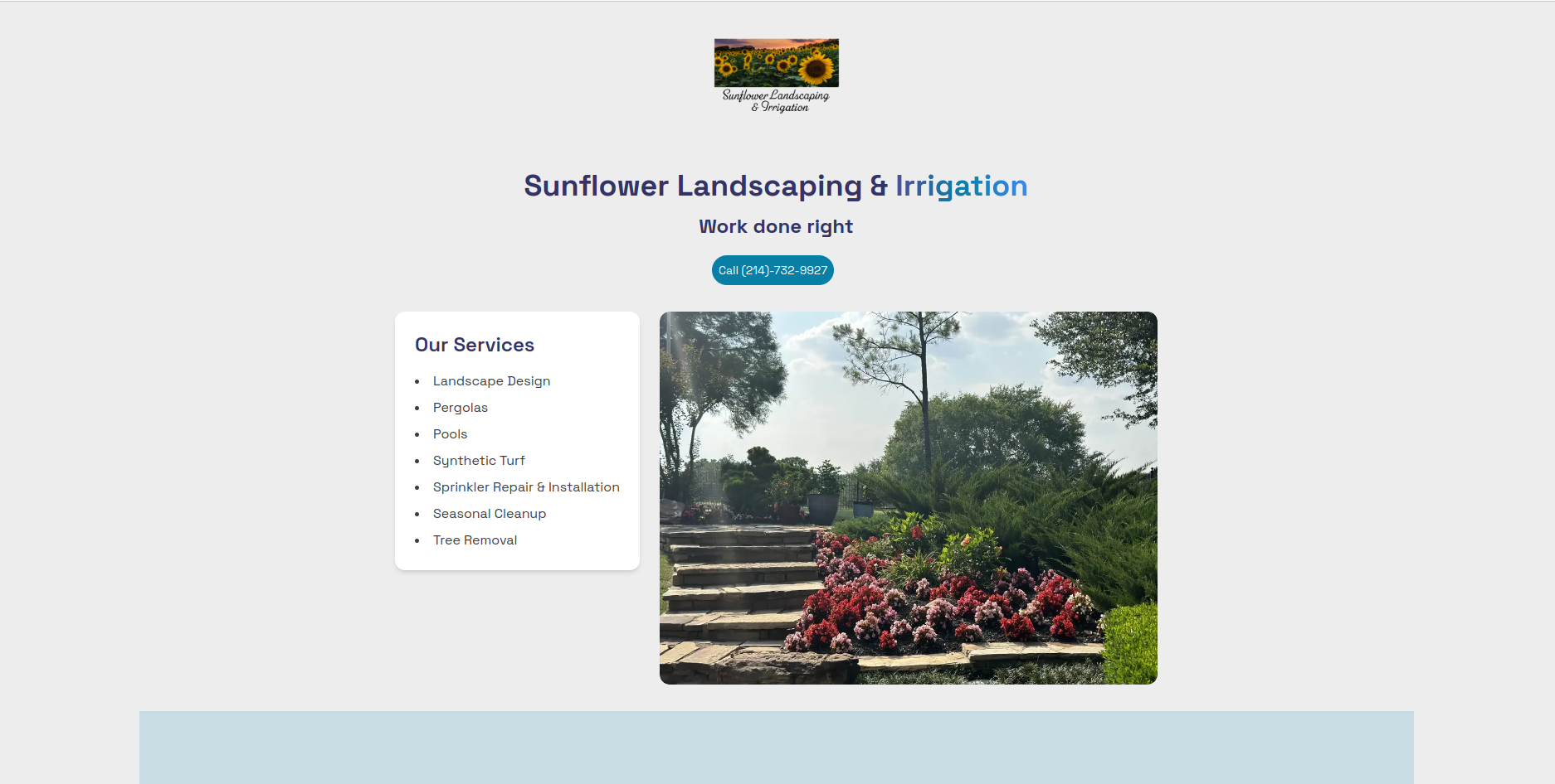 Sunflower Landscaping & Irrigation